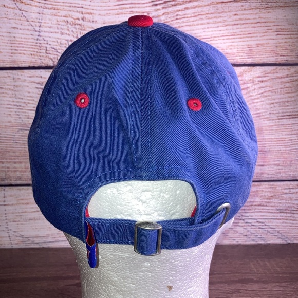 EUC TOP OF THE WORLD KANSAS JAYHAWKS CREW ADJUSTABLE HAT - BLUE - Picture 4 of 8